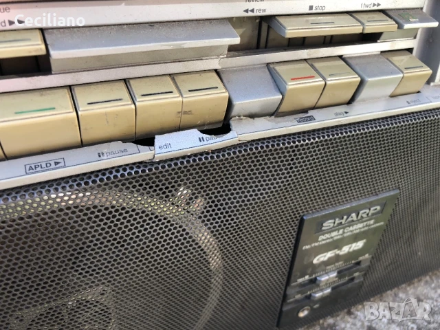 SHARP GF 515Z-за възстановяване ,части или донор !, снимка 11 - Радиокасетофони, транзистори - 51047052