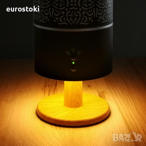 Earnest Living класически дифузер за нощна лампа за етерични масла, 260 мл, таймери, с автоматично , снимка 3 - Овлажнители на въздух - 52124504