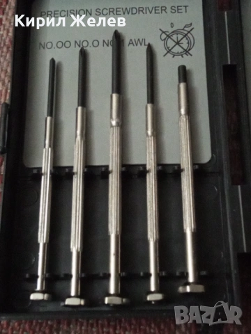 Комплект прецизни отвертки 53668, снимка 3 - Колекции - 53446227