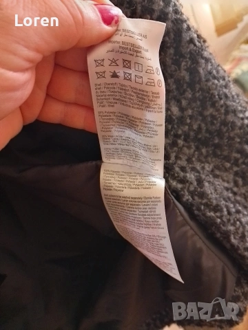 *Only*Палто с качулка, снимка 13 - Палта, манта - 53833176