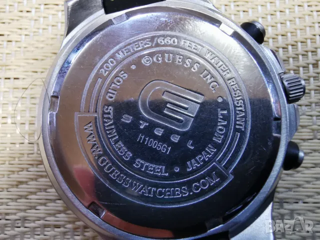 Часовник GUESS STEEL, снимка 3 - Мъжки - 49729417