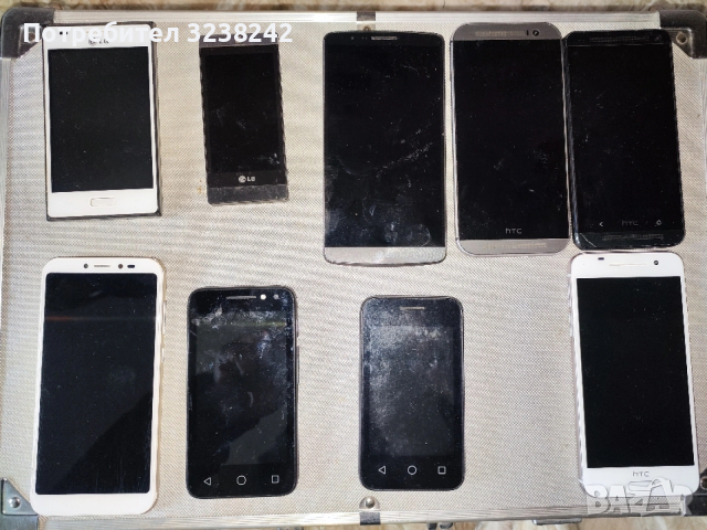 Lg, Htc, Alcatel мобилни телефони работещи 