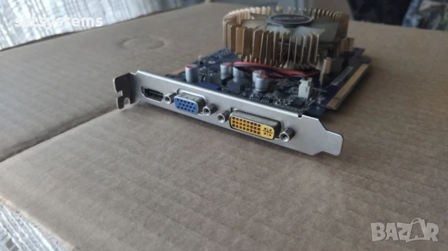 Видео карта NVidia GeForce Asus EN9500 GT HDMI 1024MB GDDR2 128bit PCI-E, снимка 3 - Видеокарти - 51384806