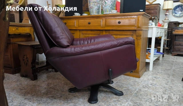 Лаундж кресло Leolux, снимка 6 - Дивани и мека мебел - 54078447