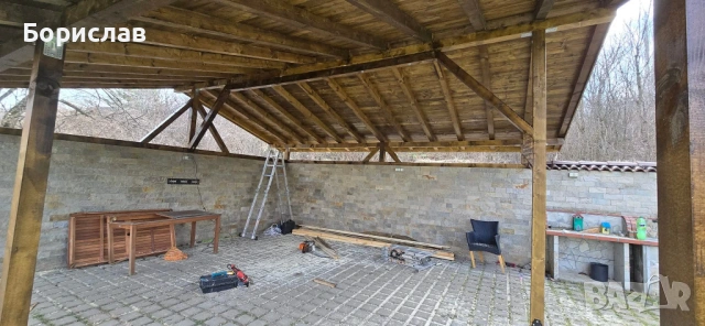 Ремонт на покриви изживяване на навеси и беседки , снимка 13 - Ремонти на покриви - 53822379