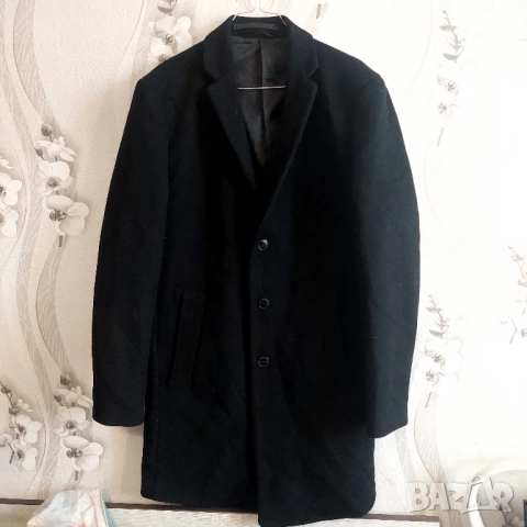 Мъжко вълнено палто JACK & JONES Jprblamelton размер М , снимка 11 - Палта - 52133057