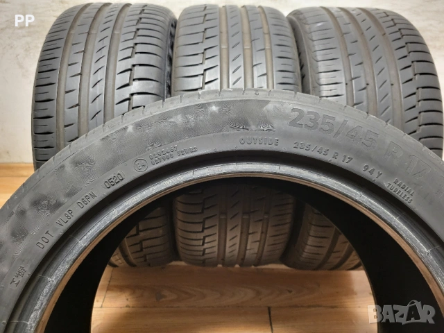 235/45/17 Continental / летни гуми, снимка 7 - Гуми и джанти - 53649333