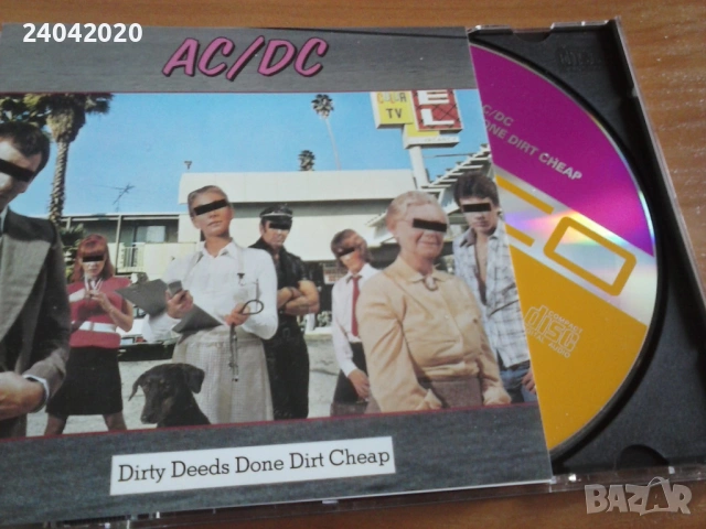AC/DC – Dirty Deeds Done Dirt Cheap оригинален диск