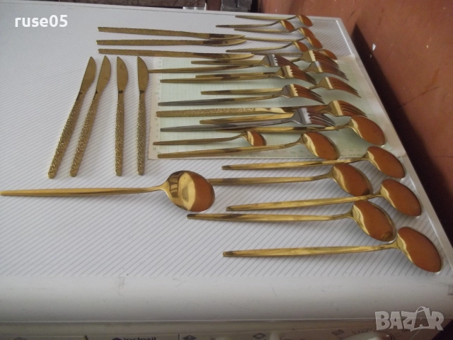 Лот от 31 бр. прибора за хранене, снимка 7 - Прибори за хранене, готвене и сервиране - 52186974