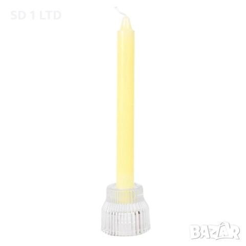 Стъклен свещник 12 броя Weihnachten Tischdeko AZ-ZT12-C01 Стойка за чаени свещи, снимка 2 - Декорация за дома - 51579976