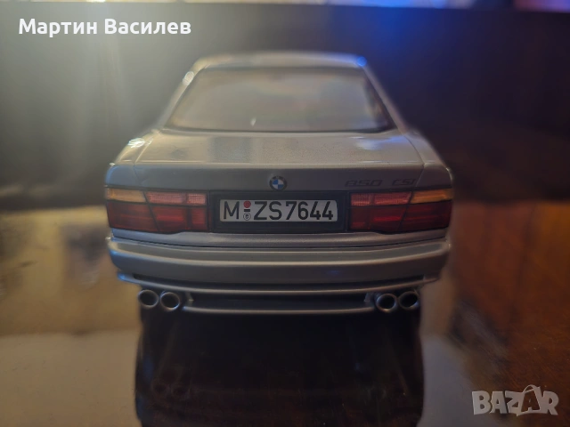Умален модел на BMW 850CSI E31, снимка 3 - Колекции - 53233892