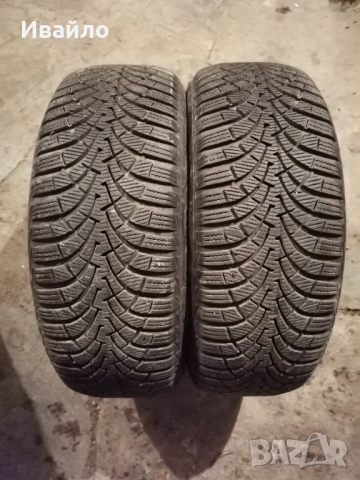 Продавам 2 броя зимни гуми 205.55.16 на 1 сезон дот 2019 Goodyear 