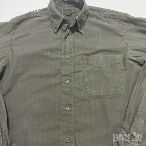 Мъжка Дънкова Риза Marlboro Classics Размер M, снимка 2 - Ризи - 53934815