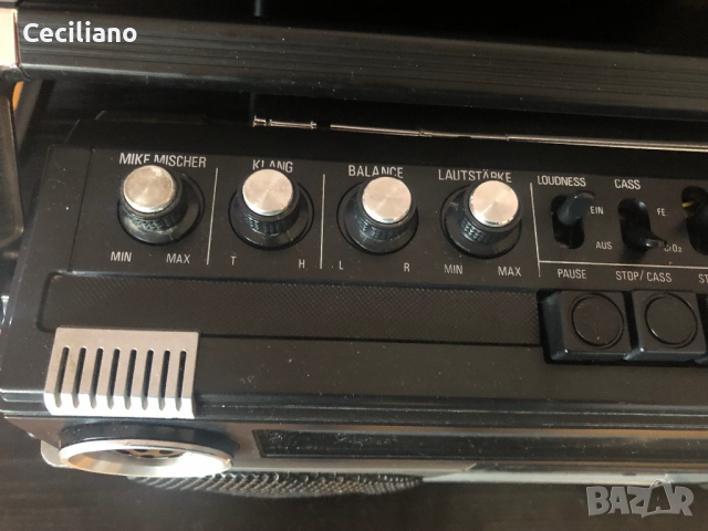 Радиокасетофон MBO RR 4550-много звучен (мощен) и свирещ! Видео в обявата., снимка 6 - Радиокасетофони, транзистори - 45003073