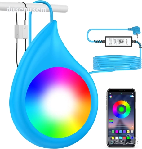 LED подводно осветление за надземен басейн, 10W RGB