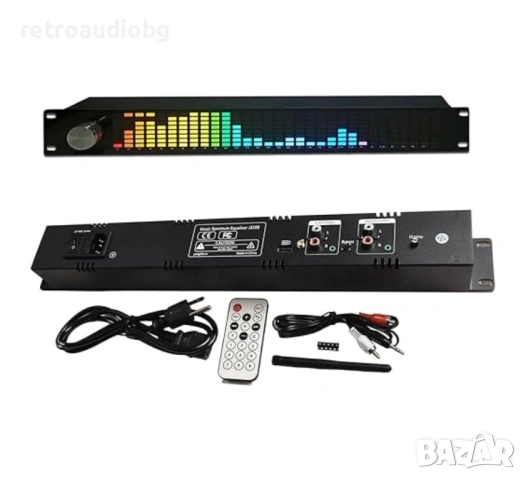 15-лентов цифров еквалайзер - аудио спектрален анализатор