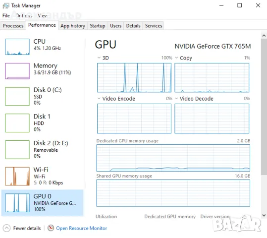 ASUS G750JW - Intel-I7/32GBRAM/256SDD+1TBHDD/GTX765M, снимка 9 - Лаптопи за игри - 48446937