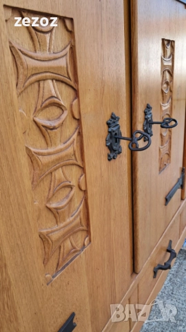 Шкаф рустик масив №73, снимка 7 - Шкафове - 51835300