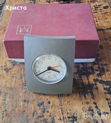 часовник за бюро Хенкелс Henkels Германия дизайнерски супер качествен в подаръчна кутия, снимка 10 - Органайзери - 22704027