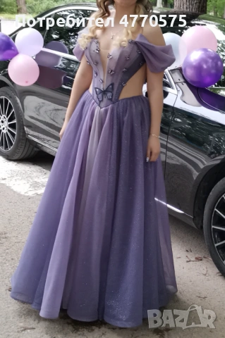 Бутикова бална рокля на дизайнерката Боряна Горанова, снимка 5 - Рокли - 53896530