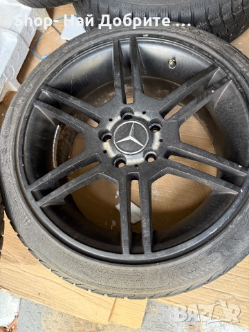 Джанти с гуми 17ки за Мерцедес, снимка 8 - Гуми и джанти - 53596427