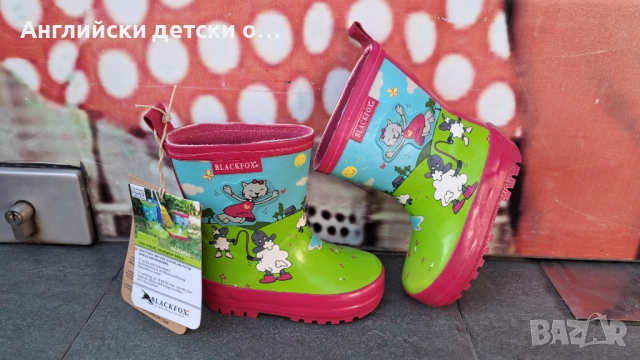 Английски детски гумени ботуши, снимка 2 - Детски боти и ботуши - 52412548