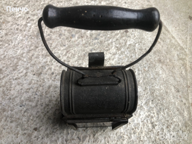 стара военна лампа /фенер/ - WWI-WWII - GERMANY, снимка 6 - Антикварни и старинни предмети - 51059292