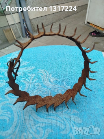 стар кучешки нашийник , снимка 3 - Антикварни и старинни предмети - 53174100