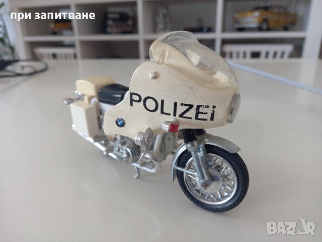 Мотор POLISTIL 1/15 BMW R 75/5 POLICE, винтидж, снимка 10 - Колекции - 45493167