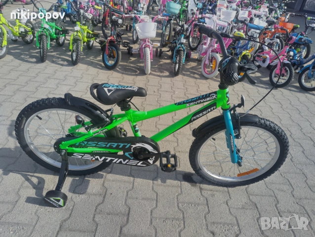 PASSATI Алуминиев велосипед 20" SENTINEL зелен, снимка 2 - Велосипеди - 53773278