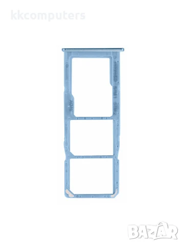 SIM-MicroSD държач Samsung Galaxy A71 (SM-A715) Цвят: Blue