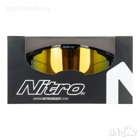 Топ Цена Мотокрос очила NITRO NV-100 GOLD, снимка 2 - Аксесоари и консумативи - 46867674