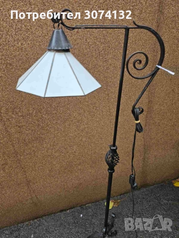 Голям лампион Тифани, снимка 4 - Лампиони - 52336109