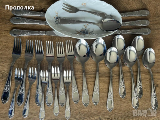 Ефектни, Красиви, Барокови прибори Esmeyer за шест души - 26бр. 