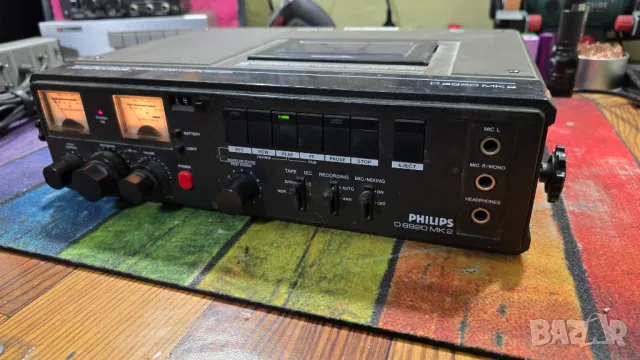 Philips Stereo Recorder портативен дек, снимка 2 - Декове - 49478677