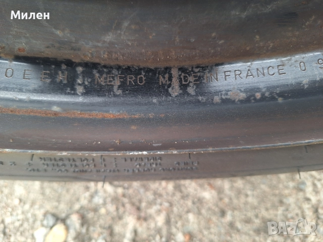 Метална Джанта 15ка За Пежо Ситроен 4x108мм ЕТ23 6Jx15 Peugeot 207 308 Citroen C3, снимка 4 - Гуми и джанти - 51676319