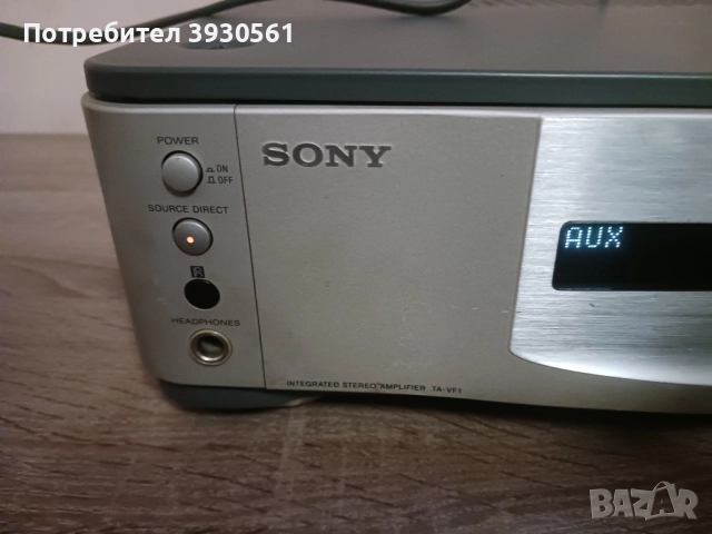 Усилвател sony ta vf1 s оригинално дистанционно, снимка 2 - Ресийвъри, усилватели, смесителни пултове - 52776010