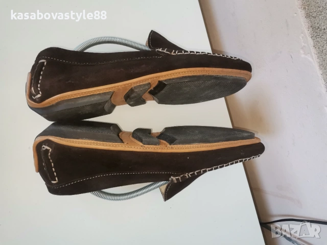 Мокасини Michel Note 39н.Естествен велур, снимка 7 - Дамски ежедневни обувки - 54217002