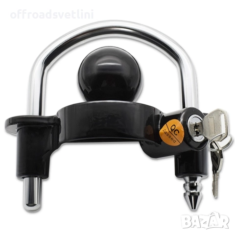 Универсален катинар за теглич с топка, Заключване за ремарке, снимка 2 - Аксесоари и консумативи - 52582210