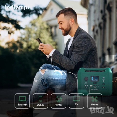 Преносима 600W Захранваща Станция, снимка 3 - Други - 51702260