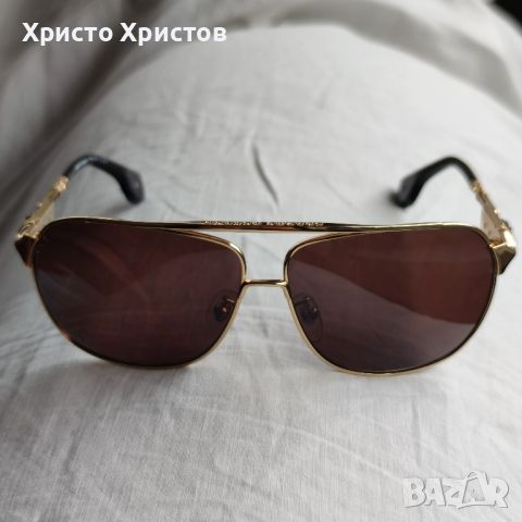 Мъжки луксозни слънчеви очила Chrome Hearts Buek BK 63/12-130, снимка 1 - Слънчеви и диоптрични очила - 45566941