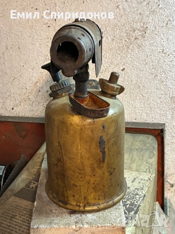 Бензинова лампа. Горелка на бензин, снимка 3 - Други инструменти - 53749265