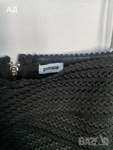 Страхотна черна къса рокля, снимка 3 - Рокли - 52446289