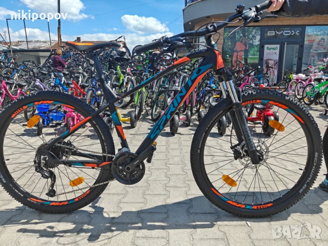 PA Велосипед 27.5" APOLON черен/оранж, снимка 12 - Велосипеди - 54276972