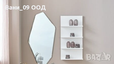 100см Огледало с неправилна форма, снимка 2 - Огледала - 51299704