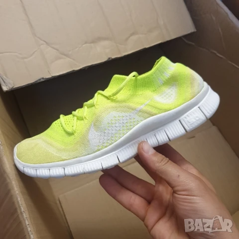 маратонки Nike Free Flyknit+ Volt Electric номер 40 ,5