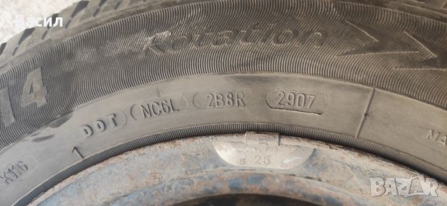 Зимни гуми ESA+ TECAR 185/65R14 с джанти, снимка 4 - Гуми и джанти - 46225834