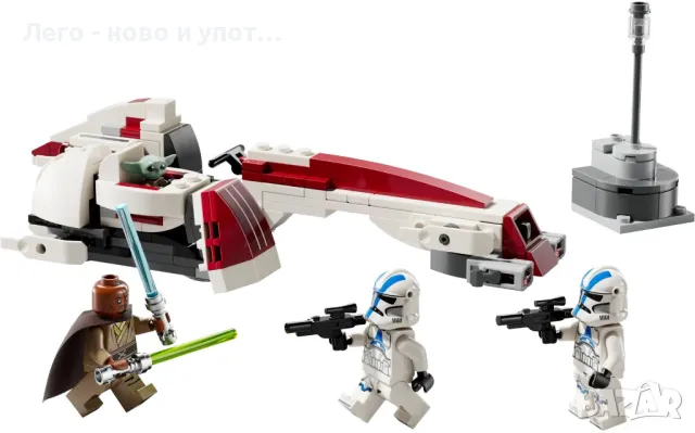 НОВО LEGO Star Wars 75378 - Бягство с BARC Speeder, снимка 2 - Конструктори - 48141499