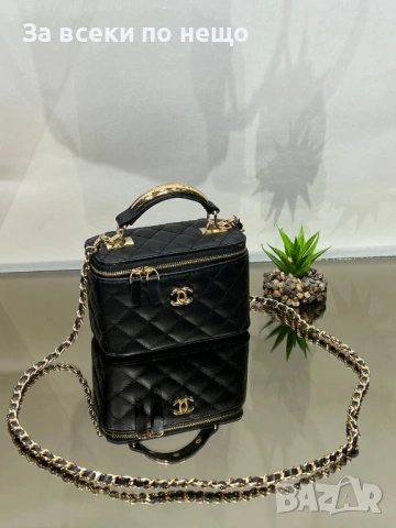Chanel Дамска Чанта Тип Куфар - Различни Цветове Код SK1058, снимка 2 - Чанти - 53790851