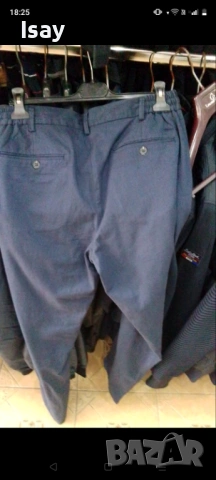 Мъжки памучни панталони Паул Шарк в тъмно син цвят , снимка 3 - Панталони - 54008765